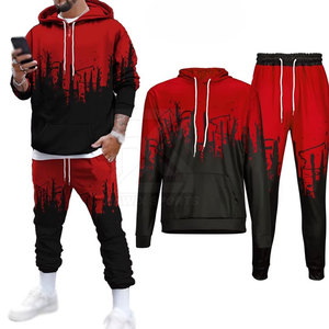 Survêtement de sublimation personnalisé de haute qualité en coton pour hommes, idéal pour l'entraînement en extérieur - Product Image 6