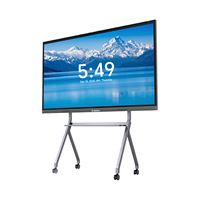 Tableau blanc interactif à écran plat de 86 pouces, écran tactile 4K, Android OPS pour la salle de classe