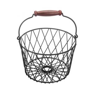 Soporte para Huevos de Hierro Vintage con Diseño Sostenible para Decoración de Cocina, Acabado Rojo, Almacenamiento y Exhibición Multifuncional de Huevos - Product Image 2