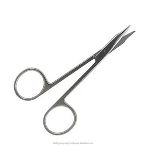 Tijeras desechables de uso único, con logotipo personalizado impreso, Steven Tenotomy, curvadas, 11cm - Product Image 1