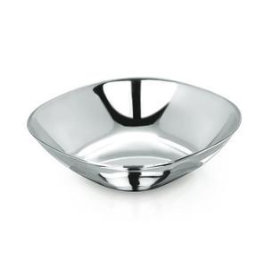 Bol de service en acier inoxydable de conception antique pure d'une seule pièce Ensemble de table à manger durable et écologique et élégant - Product Image 4