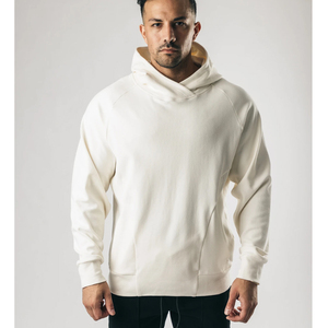 Sweat-shirts surdimensionnés pour hommes avec logo personnalisé, 100% coton, écologiques, avec poche, coupe classique, style streetwear de haute qualité pour l'hiver - Product Image 3