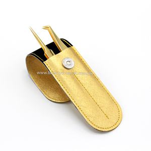 Pince à épiler antistatique et antidérapante, ensemble de pinces à épiler arc-en-ciel et en acier inoxydable, pointe angulaire - Product Image 3