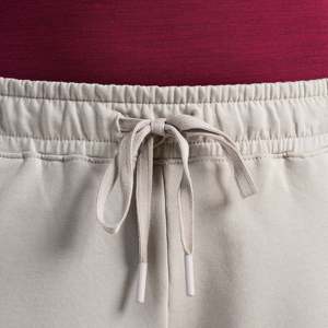 Shorts décontractés beiges Meld en tissu éponge respirant avec décoration de sequins, taille XS, logo personnalisable, design tendance - Product Image 5