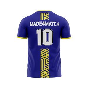 Made4Match Maillot de football à manches courtes pour hommes de saison rétro Logo personnalisé Service de gros OEM disponible - Product Image 5