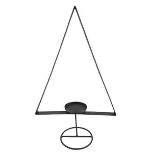 Meilleure vente bougeoir à bougie moderne fait à la main fer personnalisé avec finition en laiton sale en aluminium pour la décoration intérieure de Noël - Product Image 3
