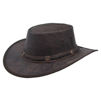 Gorras de vaquero Sombreros de cuero Sombreros de equitación Accesorios de equitación al aire libre Sombreros occidentales Cuero de vaca