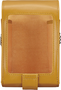 Bolso de mano Tsuletette MUI informal naranja con cierre de cremallera de PVC - Product Image 2