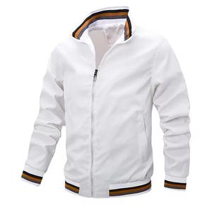 Hot <b>Sale</b> Custom Logo Paneled <b>Men's</b> Windbreaker <b>Jacket</b> <b>Summer</b> Plus Size Zipper Breathable Quick Dry Wholesale - Product Image 1