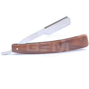 Nouvel Arrivage GEMSTONE ENTERPRISES Rasoir de Barbier à Lame en Acier Inoxydable Personnalisable avec Logo Durable Réutilisable pour Hommes Vente en Gros à Bas Prix - Product Image 5