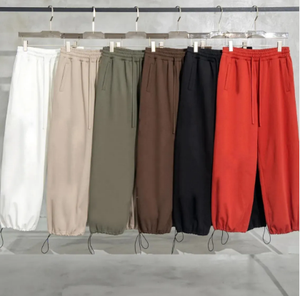 Venta caliente hombres algodón sudor polar Joggers pantalones unisex chándal pantalón polar hombres joggers Pantalones - Product Image 3