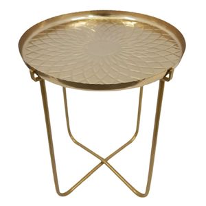 โต๊ะโลหะทรงกลมสีวาวโต๊ะกาแฟใหม่ล่าสุดสำหรับห้องนั่งเล่นห้องนอนดีไซน์ทันสมัยจำนวนมาก - Product Image 6