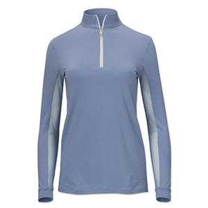 2026 OEM Services Custom logo High-end <b>Slim</b> <b>Fitting</b> with Breathable Quick Dry Mesh Fabric Equestrian Base Layer Top Women - Product Image 5