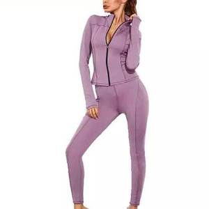 Conjuntos Deportivos de Invierno para Mujer, Elegantes y Transpirables, de Algodón Ligero, de Secado Rápido, Estampados, Corte Regular - Product Image 3