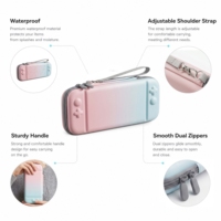 Étui de transport personnalisé en PU souple pour Nintendo Switch 2, sac de rangement de protection antichoc en EVA rigide