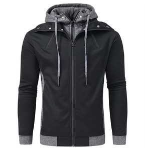 Custom Heavyweight Hoodies Boxy Fit Pullover Cotton Fleece Double Layer <b>Hoodie</b> Sweatshirts Hoodies for <b>Mens</b> - Product Image 4