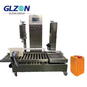 Ligne d'emballage clé en main pour jerrycans, remplissage, bouchage, convoyage, 5L, 20L, 25L, machine d'emballage pour liquides acides, huiles et visqueux - Product Image 3