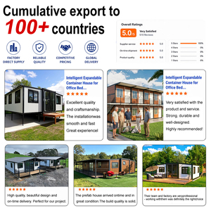 Cabane extensible en conteneur pour la vie en plein air, maisonnette portable <span class=keywords><strong>de</strong></span> 20 pieds, autonome hors réseau avec <span class=keywords><strong>toit</strong></span> préparé pour l'énergie solaire - Product Image 5