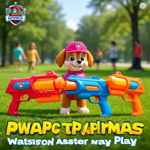 Pistolet à eau PAW Patrol, jouet aquatique assorti - Product Image 3