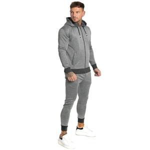 Vêtements de sport de qualité supérieure Gym Fitness Tech Polaire Training Survêtements Hommes Deux Pièces Ensemble Survêtement Jogging Costume pour Hommes - Product Image 2