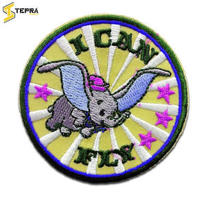 TEPRA SPORTS alta calidad multicolor corazón Chenille PVC hierro-en flor tela parches bordados precio competitivo para el uso del sombrero - Product Image 3