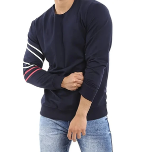 เสื้อสเวตเชิ้ตของผู้ชายมาใหม่แบบไม่มีฮู้ดเสื้อ100% ราคาถูก - Product Image 2