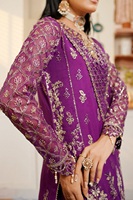 Qualité supérieure Style modeste vêtements de soirée pour femmes costume en organza haute couture indien pakistanais Salwar Kameez robe