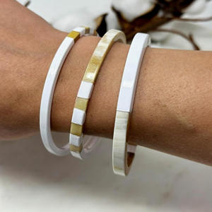 กำไลข้อมือแฟชั่นสร้อยข้อมือฮอร์นทำมือกำไลข้อมือเครื่องประดับเขาขายส่ง - Product Image 4