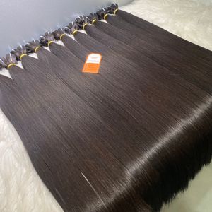 Extensiones de cabello humano crudo sin procesar de alta calidad Paquete de proveedor vietnamita de grado virgen y Remy negro natural - Product Image 2