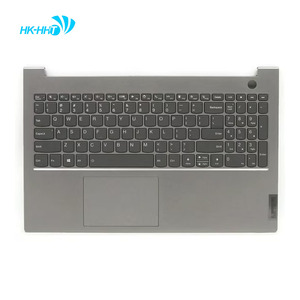 อะไหล่แล็ปท็อป HK-HHT สำหรับ <span class=keywords><strong>Lenovo</strong></span> ThinkBook 15 G2-ITL ปี 2021 สีเทา พร้อมทัชแพด คีย์บอร์ด US/LA ที่พักฝ่ามือ อะไหล่คอมพิวเตอร์ - Product Image 1