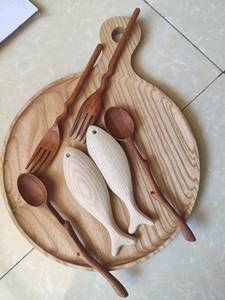 Sculpture de poisson en bois artistique faite à la main pour un affichage à la maison sophistiqué - Product Image 4