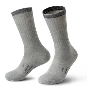 Merino Wool Hiking Cushion Socks Thermal Warm Crew Winter Boot Socks - Product Image 2