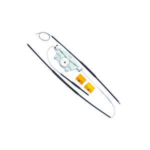 Kit de reparación de vidrio de puerta delantera para Audi A4(B6, B7)-juego derecho-izquierdo - Product Image 2