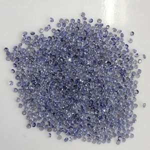 อิโอไลต์ธรรมชาติ สีม่วง 2.0 มม. เจียระไนแบบบริลเลียนท์ คุณภาพดีที่สุด พลอยหลวม พร้อมเอฟเฟกต์เพลโอโครอิก สำหรับทำเครื่องประดับ จากเรด เมาน์เท่น เจมส์ - Product Image 2