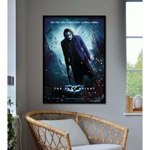 Affiche moderne Batman - Le Chevalier Noir pour décoration murale en papier - Product Image 3