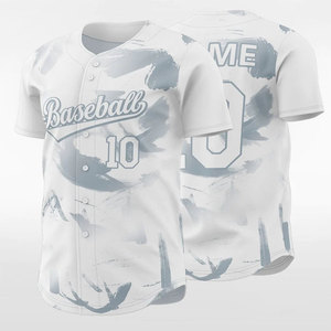 Camisetas de Béisbol/Sóftbol Personalizadas con Nombre de Jugador para Hombre, Impresión Personalizada, Cuello en V, 100% Poliéster, Secado Rápido, Antibacterianas - Product Image 5