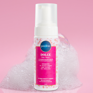 Prêt à expédier Fabriqué en Malaisie Formule hypoallergénique Shampooing moussant sans rinçage pour chats et chiens Pawlene Dolce avec parfum suisse - Product Image 2