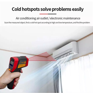 เครื่องวัดอุณหภูมิแบบอินฟราเรด, UT301A วัดอุณหภูมิแบบ Uni-T + เครื่องวัดอุณหภูมิแบบดิจิตอลเครื่องวัดอุณหภูมิแบบวงกลมแบบไม่สัมผัส - Product Image 5