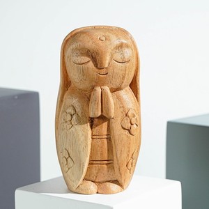 Handcarved premium <b>wood</b> statues natural color wooden <b>sculpture</b> home office decor <b>sculptures</b> gift statue - Product Image 3