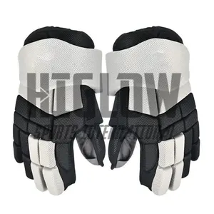 Guantes de Hockey sobre Hielo Profesionales de Última Generación (Cuero y Fibra de Carbono) - Diseño Ergonómico, Opciones Personalizadas, Servicios OEM/ODM - Product Image 6