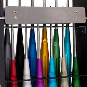 Curette ชั้นเก็บของฆ่าเชื้อที่ทำจากสแตนเลสอุปกรณ์ทางการแพทย์ที่จัดระเบียบเครื่องมือผ่าตัดแบบแมนนวลสำหรับคลินิกโรงพยาบาล - Product Image 6