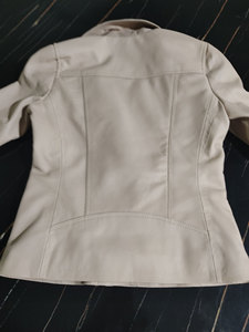 Veste en cuir véritable 100% pour hommes, qualité supérieure, coupe-vent, veste en cuir OEM, respirante, fermeture éclair, hiver - Product Image 3