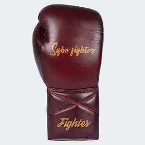 Vintage 8 10 12 14 16oz profesional Kick Boxing Guantes PU Karate Muay Thai Guantes MMA Sanda Training De Boxeo - Product Image 4