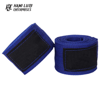 Venda al por mayor de vendajes de boxeo de 3m/4m/5m, protector de mano duradero de poliéster y algodón, personalizado para boxeo/kickboxing/Muay Thai/MMA