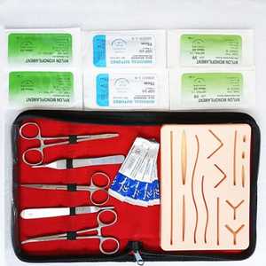 Fabricante Kit de sutura para estudiantes de medicina Práctica Kit de sutura quirúrgica Botiquín médico básico de primeros auxilios - Product Image 2
