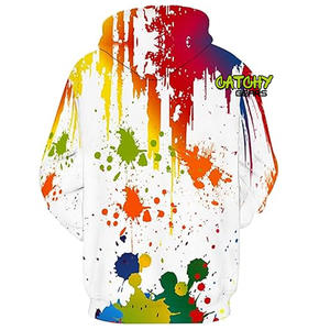 เสื้อฮู้ดซิปผ้าฟลีซผู้ชายสั่งทำขายส่ง สไตล์ฮิปฮอป แห้งเร็ว พร้อมบริการสกรีนพิมพ์แบบ OEM & ODM - Product Image 2