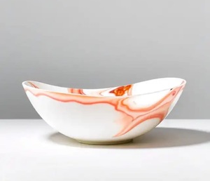 ชามซุปเรซิ่นดีไซน์ใหม่ยอดนิยม ขายดีที่สุด งานฝีมือ ชามอาหารเรียกน้ำย่อย ชามผลไม้ตกแต่งสไตล์โบราณ ชามตกแต่งงานแต่งงาน - Product Image 5