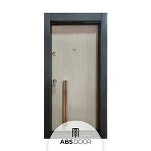 Puerta de Entrada de Acero de Diseño Moderno ABSDOOR GEO, para Apartamentos, Villas, Hoteles, Aislamiento Térmico, Segura, con 3 Cerraduras, Puerta Comercial - Product Image 1