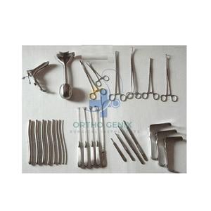 ชุดผ่าตัดท่อไตสแตนเลสแบบแมนนวลเครื่องมือผ่าตัดผ่านการรับรองจาก CE ISO สูตินรีเวชวิทยาออร์โธจีโน OG-36คลาส I - Product Image 5