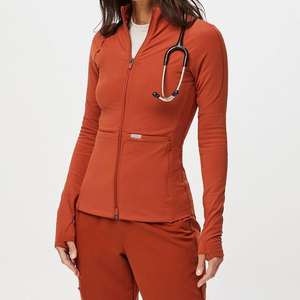 Veste de blouse médicale tricotée sur mesure, respirante, confortable, de haute qualité, professionnelle, vente en gros, usage hospitalier - Product Image 1